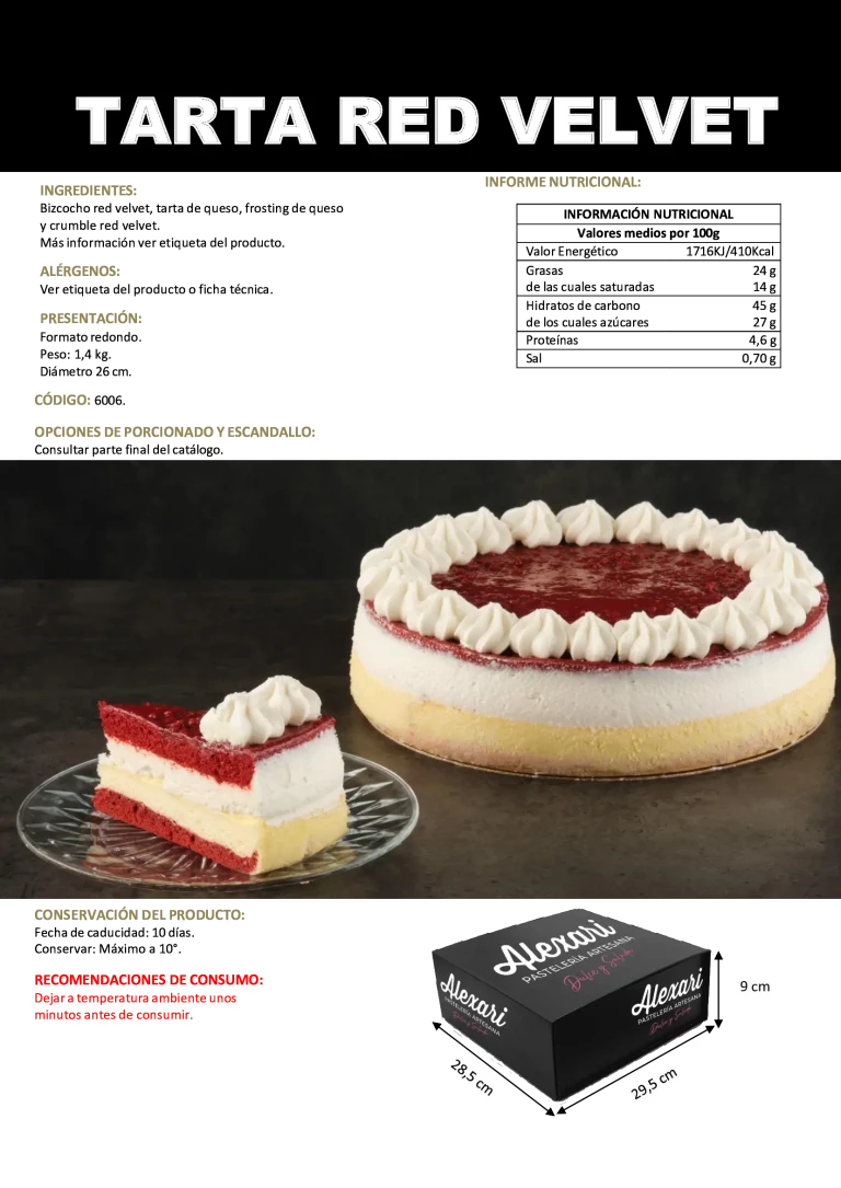 TARTA RED VELVET